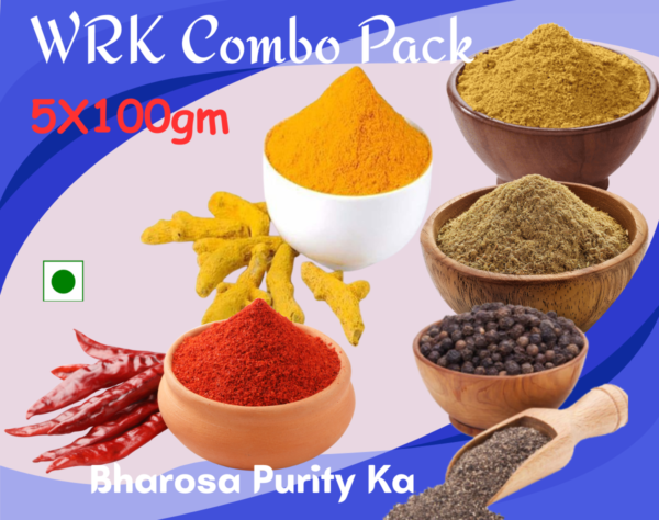 WRK Spice Combo Pack 5x100gm