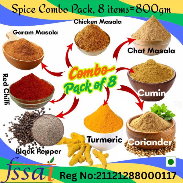 Spice Combo Pack Of 8